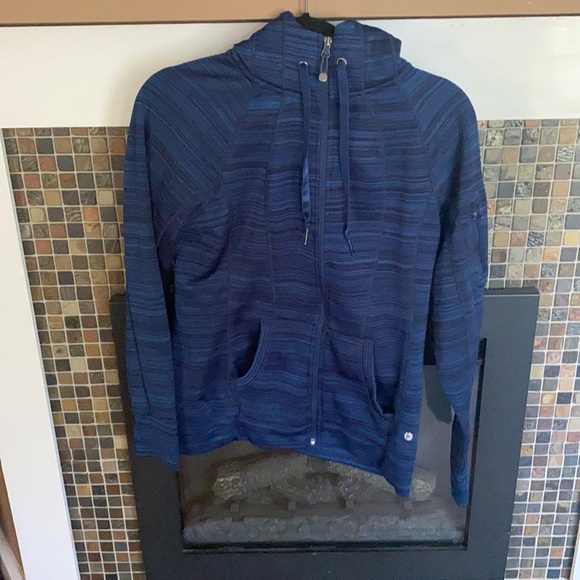 90 degree by Reflex workout Zip-up Fleece Jacket - Picture 1 of 3